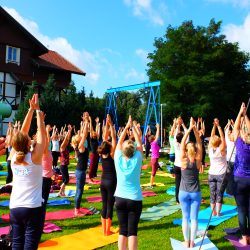 Yogafestival am 20. August 2022